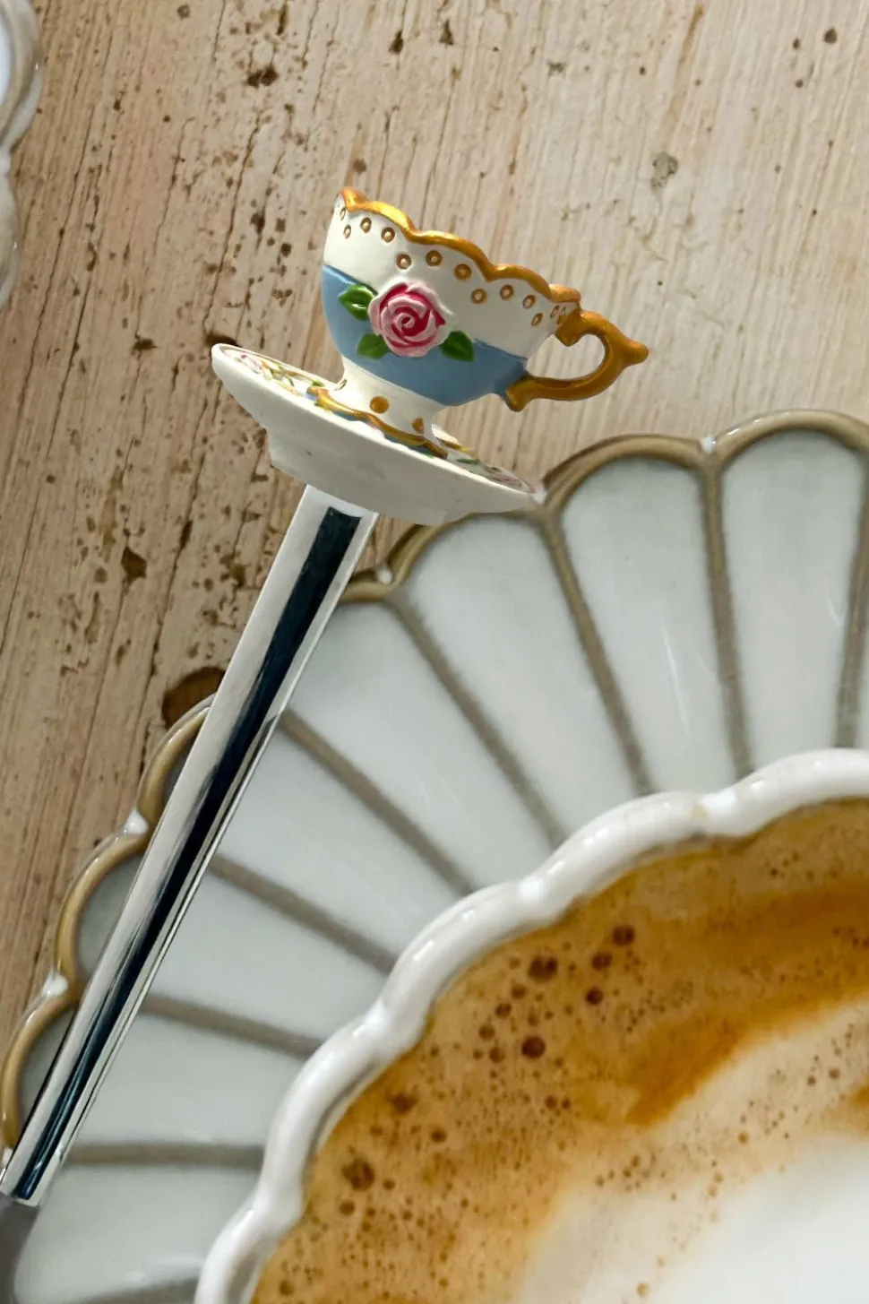 Set Cucharas Y Tenedores Diseño Tazas