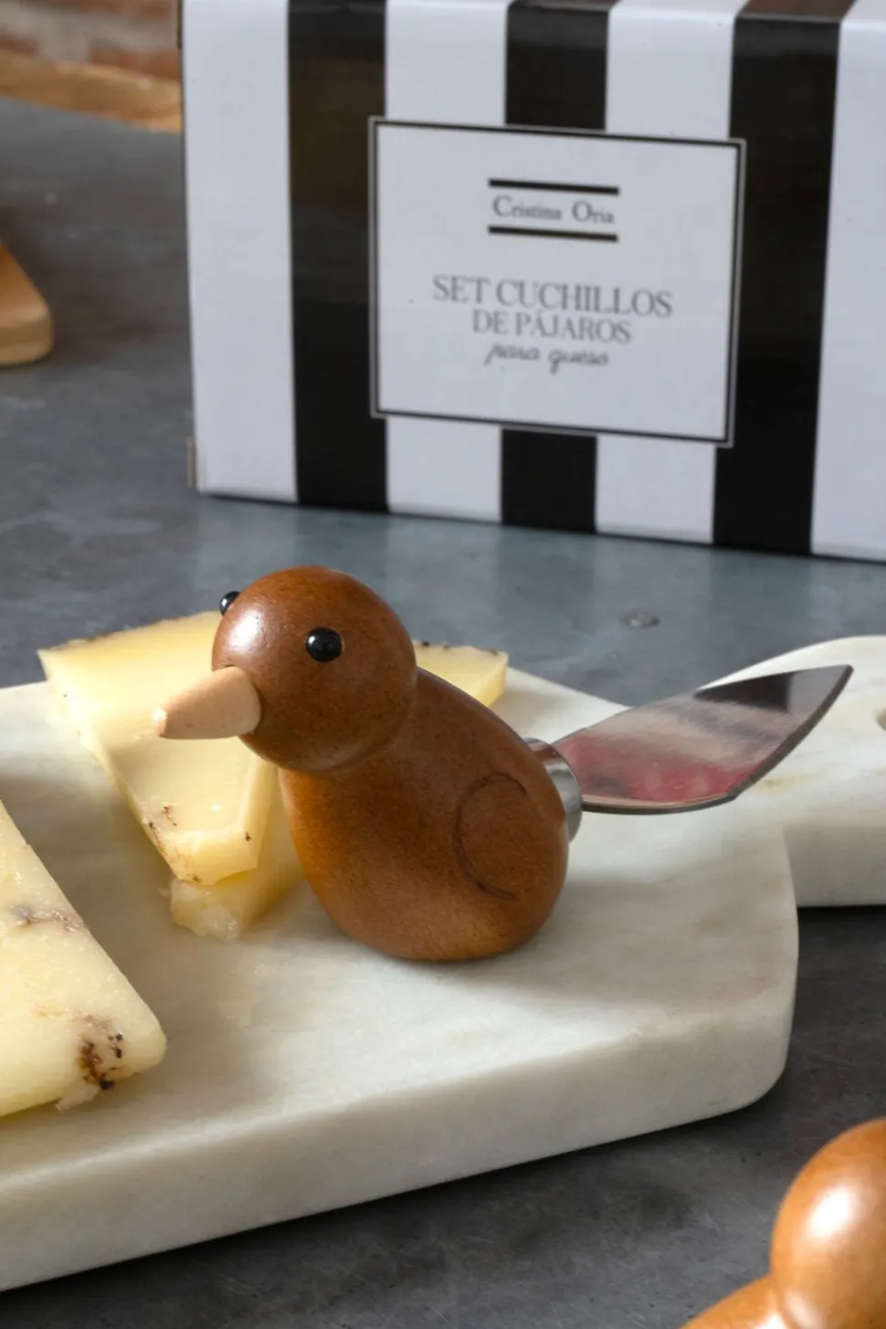 Set Cuchillos De Pájaros Para Queso Co