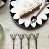 Set De 4 Cucharas Con Diseño De Ciervo