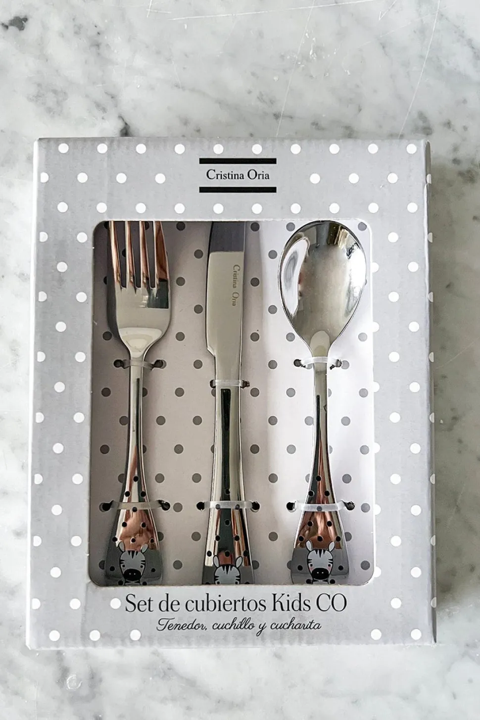 Set De Cubiertos Infantil Co
