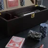 Set De Vino Con Juego De Póker Y Abridor