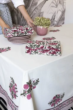 Set Mantel Grande & 12 Servilletas