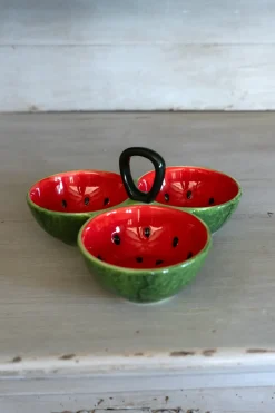 Set Tres Cuencos Diseño Sandía
