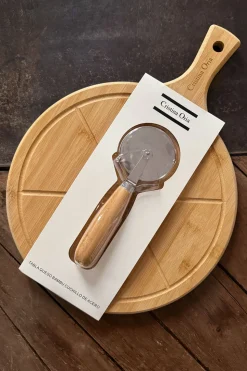 Tabla De Bambú Especial Para Pizza