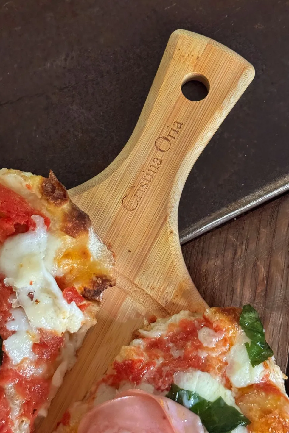 Tabla De Bambú Especial Para Pizza