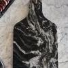 Tabla De Mármol Negra Con Mango