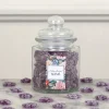 Tarro De Violetas Hexagonal Recién Mamá