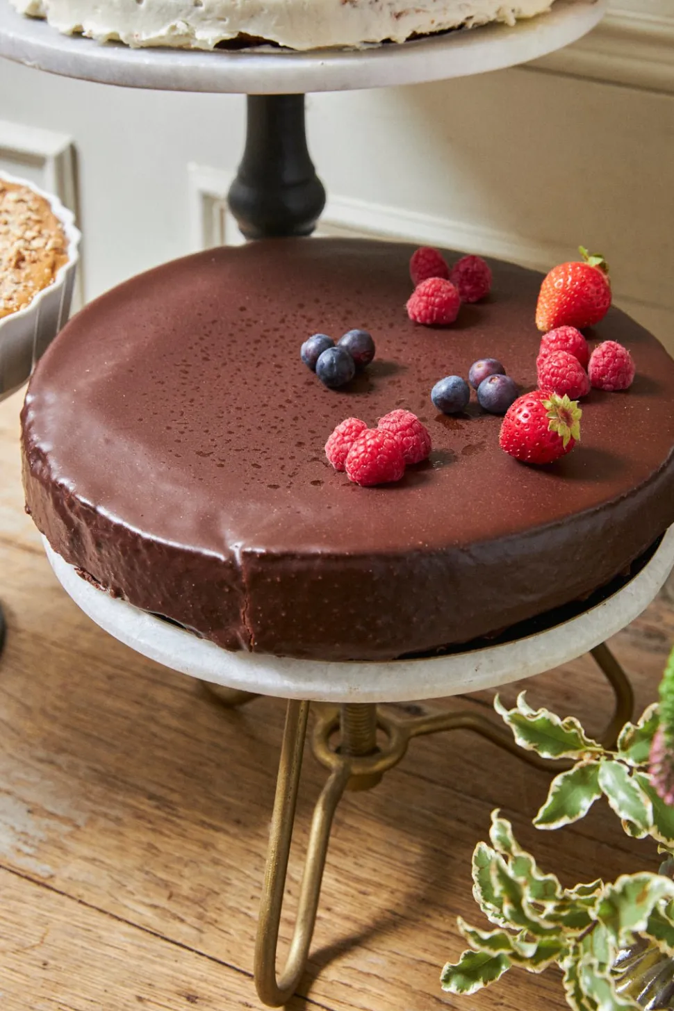 Tarta Doble Chocolate Preparada