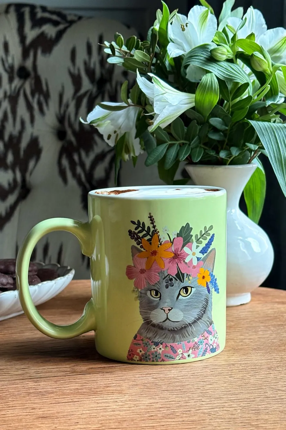 Taza Con Diseño De Gatos