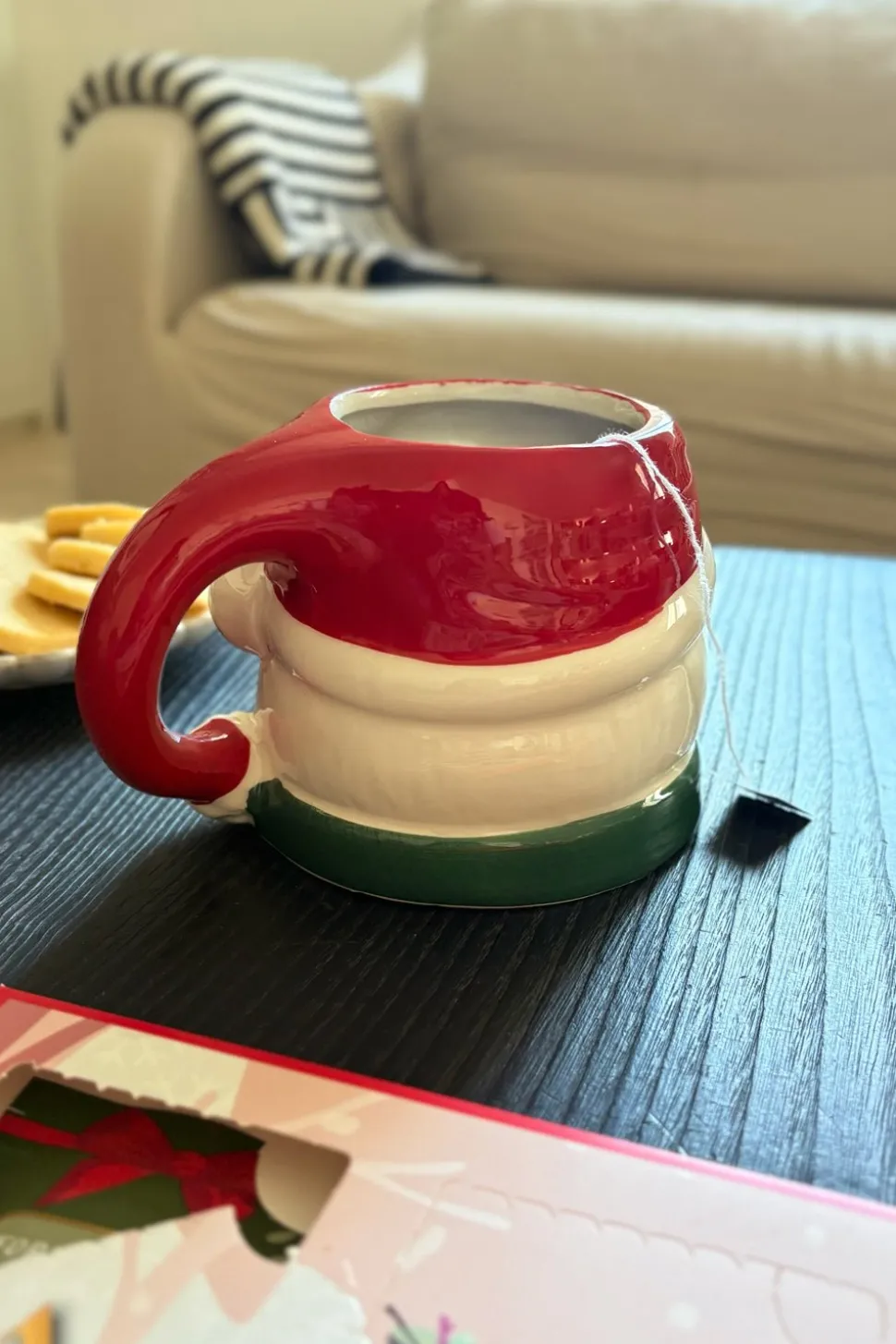 Taza Con Diseño De Oso Polar Navidad