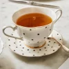 Taza Y Plato Consomé Puntos Cristina Oria