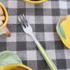 Tenedor Con Diseño De Rayas Verdes CO