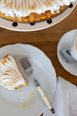 Tenedor De Postre Blanco Cristina Oria
