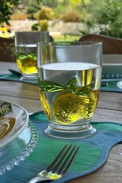 Vaso Acrílico Diseño Limones