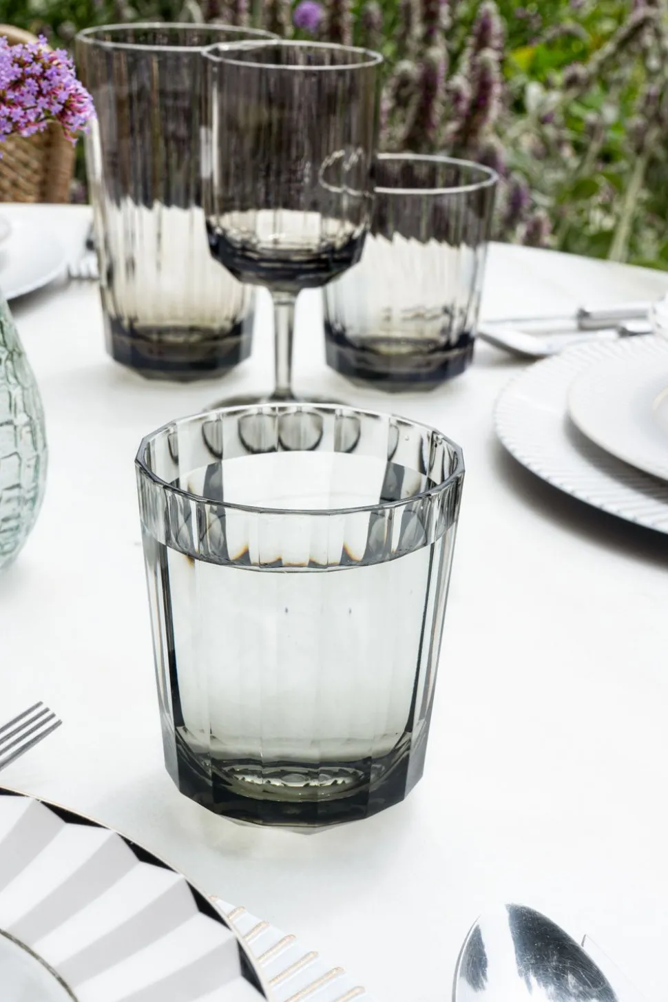 Vaso Acrílico Gris