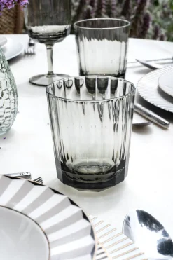 Vaso Acrílico Gris