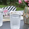 Vaso Cristal Alto Transparente Picos