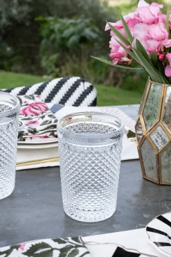 Vaso Cristal Alto Transparente Picos