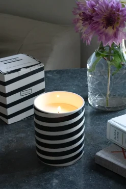 Vela Aromática Rayas Diagonales Con Mensaje