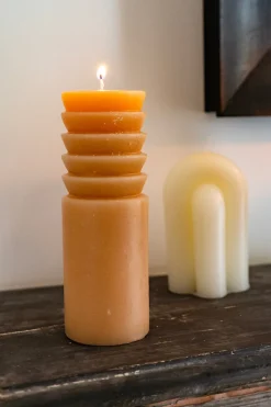 Vela Cilíndrica Con Ondas Finas
