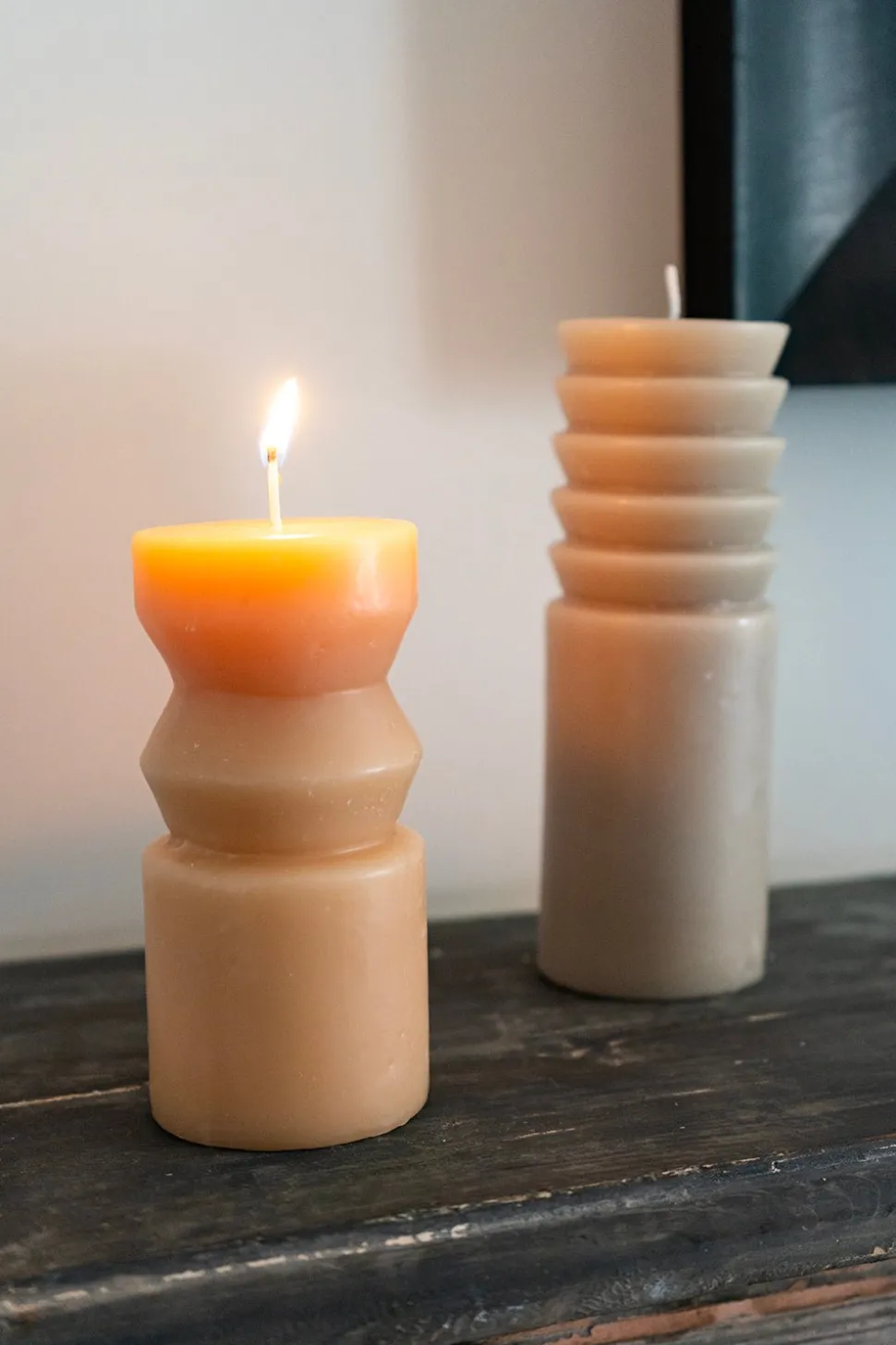 Vela Cilíndrica Con Ondas Gruesas