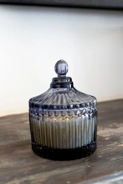 VELA CON TARRO DE CRISTAL