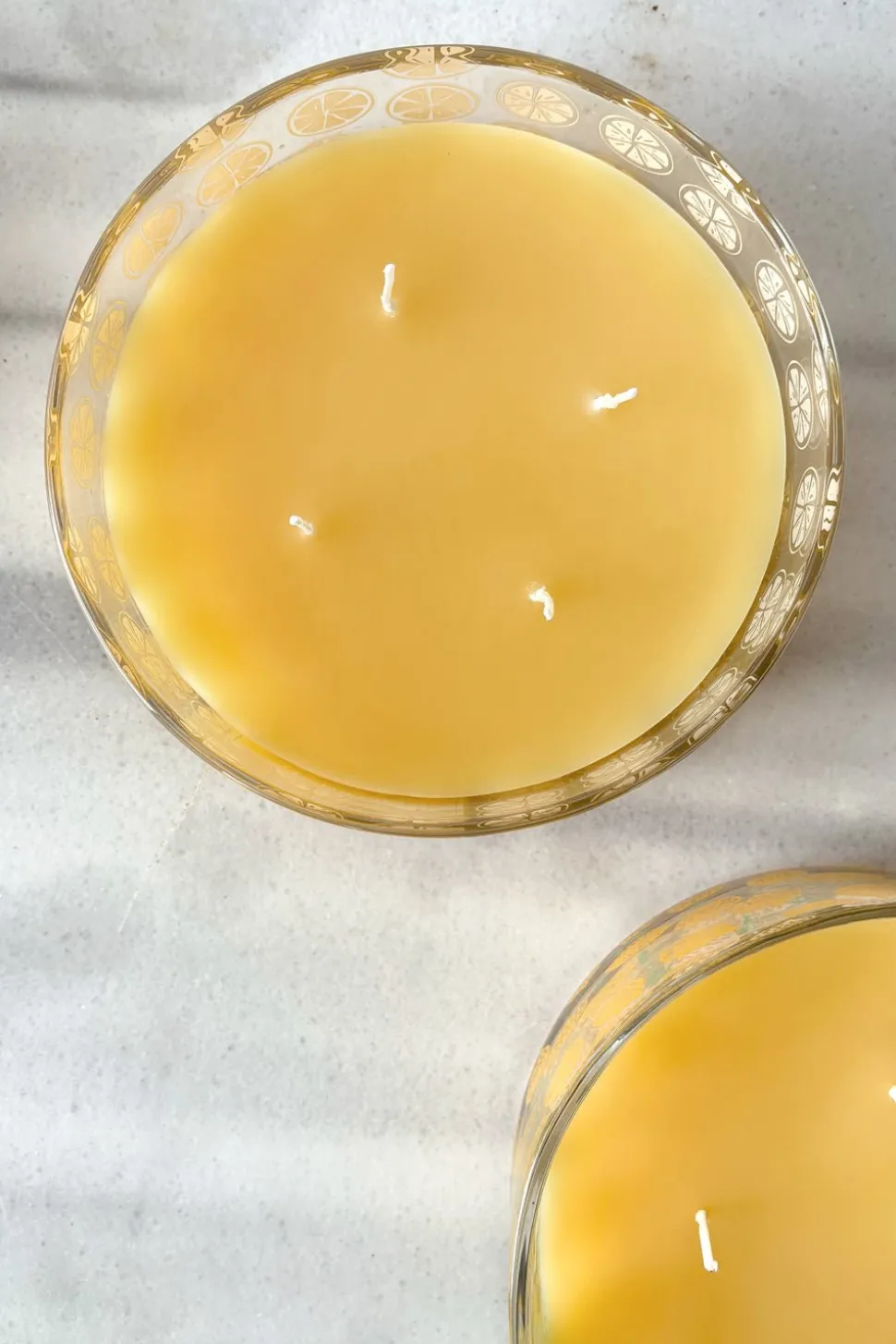 Vela De Cuatro Mechas Con Aroma A Citronela
