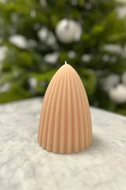 Vela Forma Cono Con Relieve