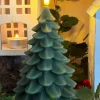 Vela LED Con Diseño De Árbol