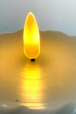 Vela LED Diseño Espiral