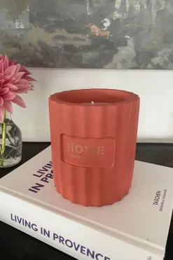 Vela Perfumada Con Diseño Ondulado