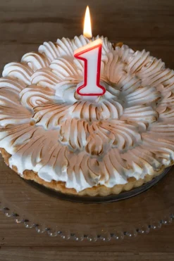 Velas Cumpleaños Blancas y Rojas Pequeñas
