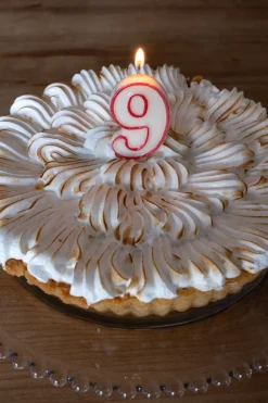 Velas Cumpleaños Blancas y Rojas Pequeñas