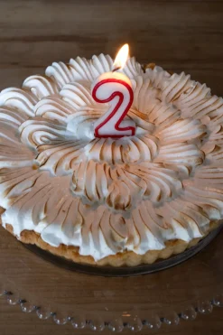 Velas Cumpleaños Blancas y Rojas Pequeñas