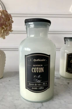 Velas Grandes Perfumadas Con Tapa Negra En Frasco De Vidrio