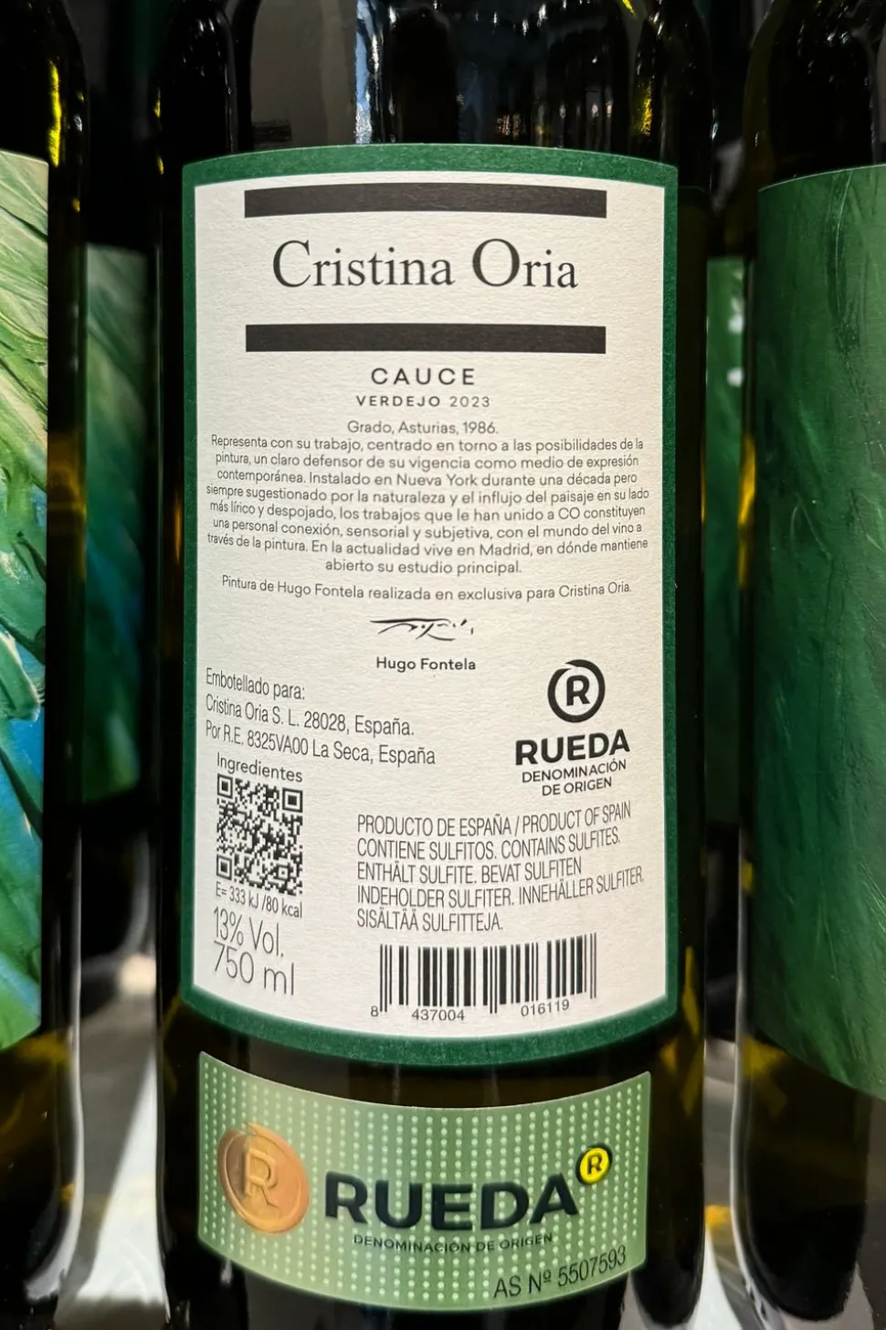 Vino Blanco Cauce CO Verdejo