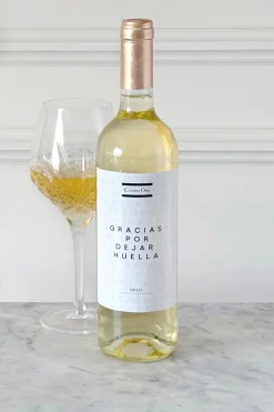 Vino Cune Rioja Blanco "Gracias Por Dejar Huella"
