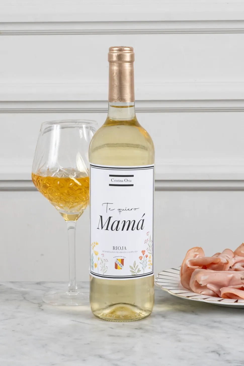 Vino Cune Rioja Blanco "Te Quiero Mamá"