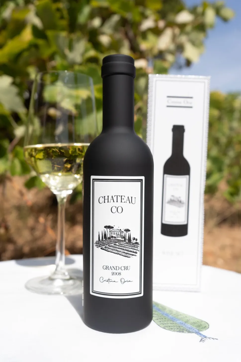 Wine Set: Botella con Accesorios para el Vino CO